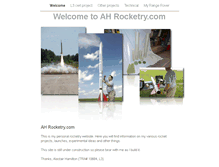 Tablet Screenshot of ahrocketry.com